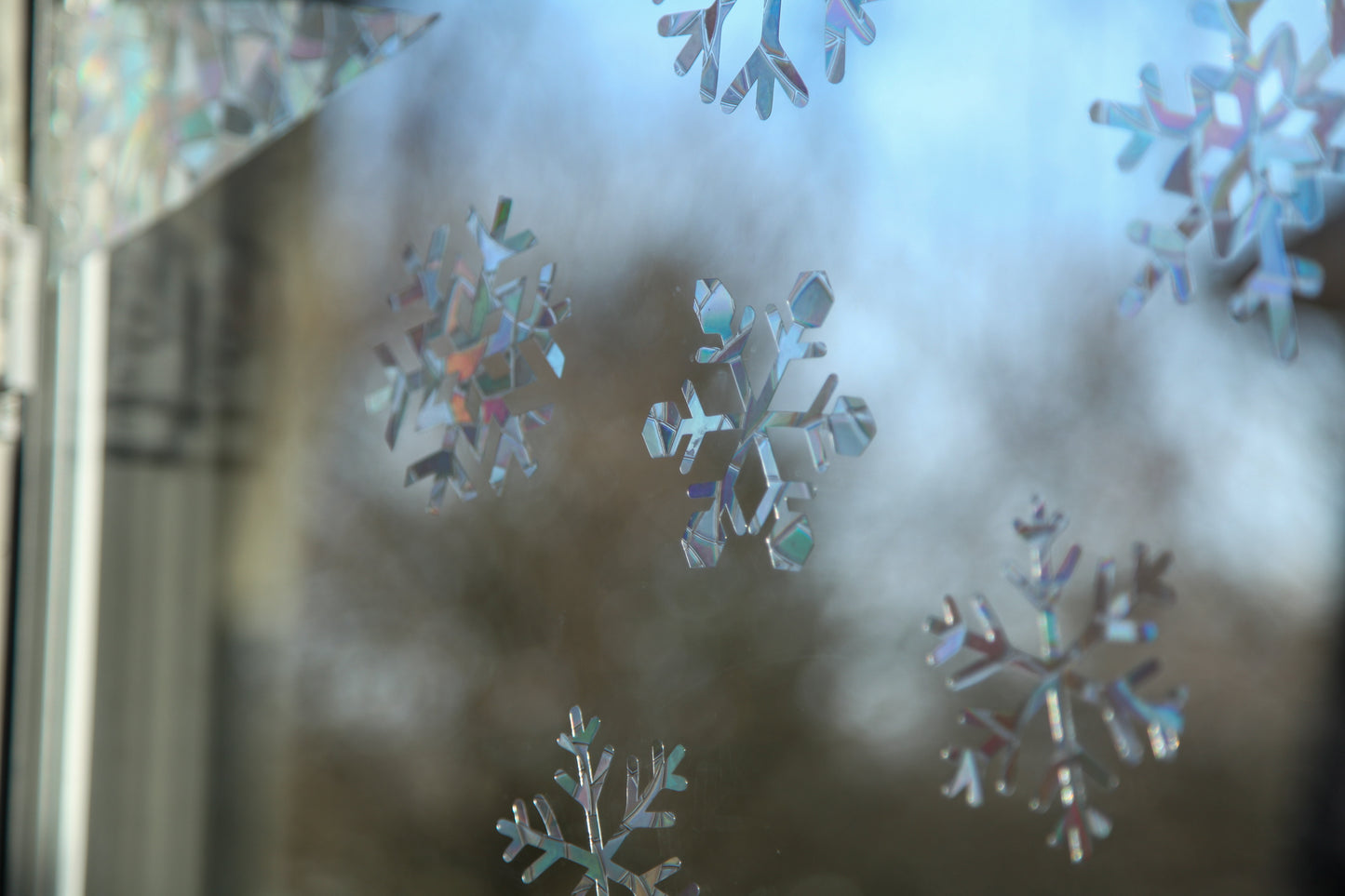 Snowflake Suncatcher Pack | 7 Piece Suncatcher Set