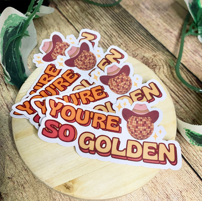You're So Golden | Harry Styles Matte Sticker