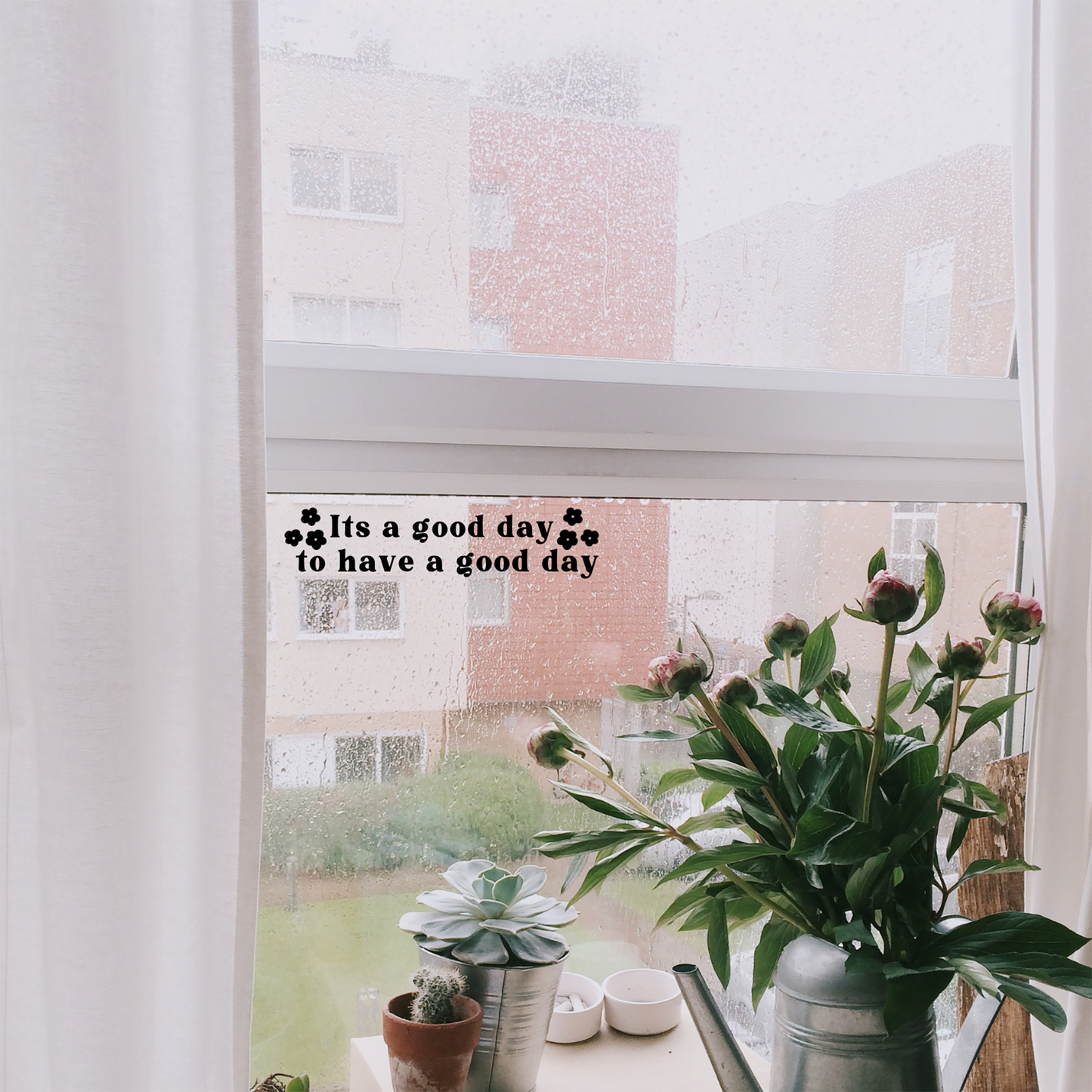 It's A Good Day To Have A Good Day | Mirror Affirmation Vinyl Decal